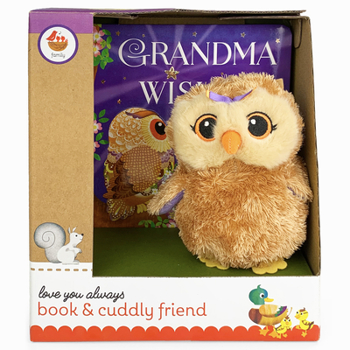 Board book Grandma Wishes Gift Set [With Plush Owl Toy] Book