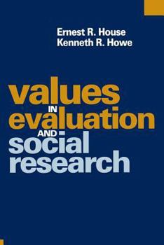 Paperback Values in Evaluation and Social Research Book