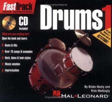 Paperback Fasttrack Mini Drum Method - Book 1 [With CD] Book