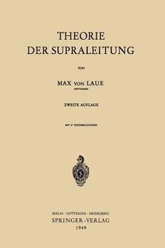 Paperback Theorie Der Supraleitung [German] Book