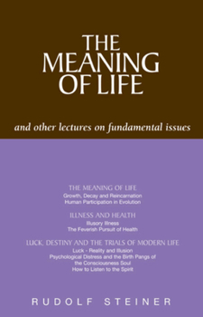 Paperback The Meaning of Life: And Other Lectures on Fundamental Issues Book