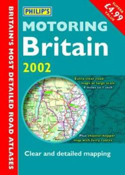 Paperback Philip's Motoring Britain 2002 Book