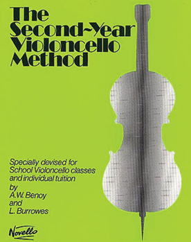 Paperback The Second-Year Cello Method Book