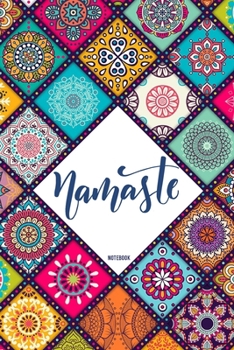 Paperback Namaste Mandalas Notebook: Yoga Instructor Notebook Journal - 6" x 9" Lined Composition Notebook Gift for Women Yoga Teachers Book