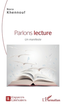 Paperback Parlons lecture: Un manifeste [French] Book