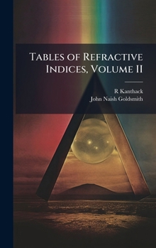 Hardcover Tables of Refractive Indices, Volume II Book