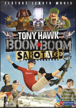 DVD Tony Hawk: Boom Boom Sabotage Movie Book