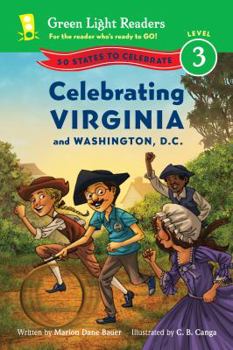 Hardcover Celebrating Virginia and Washington, D.C.: 50 States to Celebrate Book