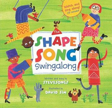 Hardcover The Shape Song Swingalong (Book & Enhanced CD) (A Barefoot Singalong) Book