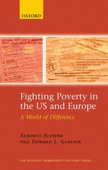 Paperback Fighting Poverty in the US and Europe: A World of Difference Book