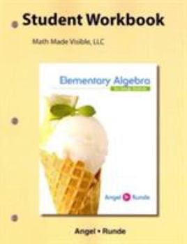 Paperback Student Workbook for Elementary Algebra for College Students Book