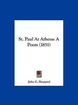 Hardcover St. Paul at Athens: A Poem (1851) Book