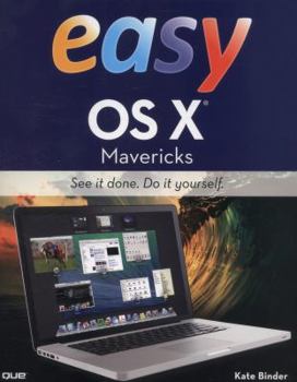 Paperback Easy OS X Mavericks Book