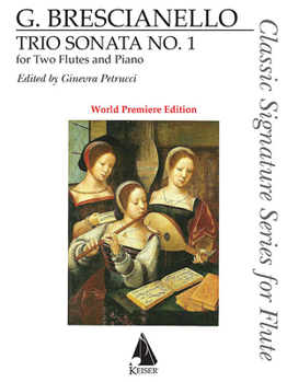 Paperback Trio Sonata No. 1 for Two Flutes and Basso Continuo (Realized for Piano) Book