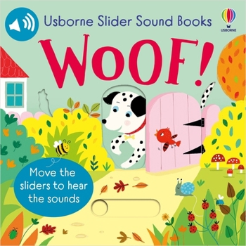 Board book Slider Sound Books Woof! Book