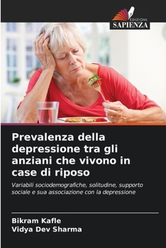 Paperback Prevalenza della depressione tra gli anziani che vivono in case di riposo [Italian] Book