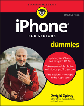 Paperback iPhone for Seniors for Dummies Book