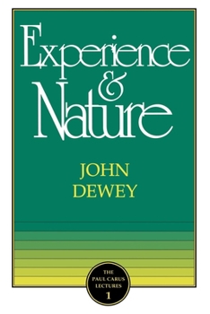 Experience and Nature