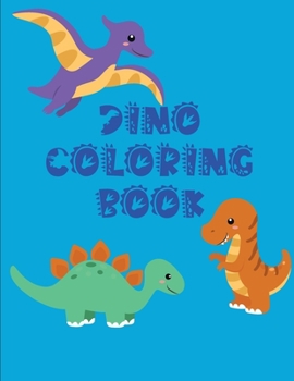 Paperback Dinosaur coloring book: Dinosaur Designs For Kids of All Ages Book