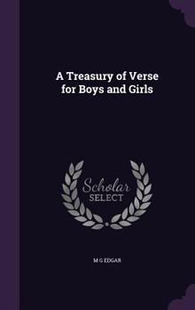 Hardcover A Treasury of Verse for Boys and Girls Book