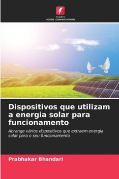 Paperback Dispositivos que utilizam a energia solar para funcionamento [Portuguese] Book