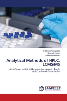 Paperback Analytical Methods of HPLC, LCMS/MS Book