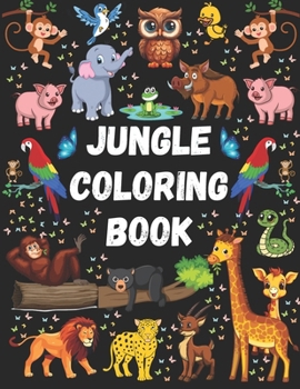Paperback Jungle Coloring Book