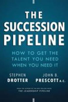 Paperback The Succession Pipeline: How to Get the Talent You Need When You Need It Book