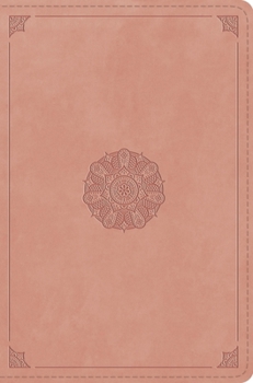 Imitation Leather ESV Compact Bible (Trutone, Blush Rose, Emblem Design) Book