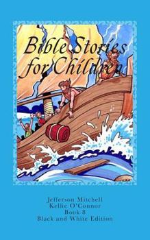 Paperback Bible Stories for Children: Black and White Book