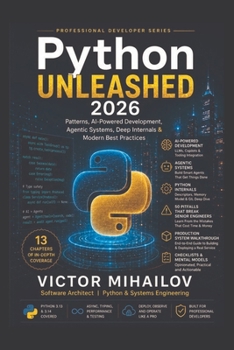 Paperback Python Unleashed 2026: Patterns, AI-Powered Development, Agentic Systems & Modern Best Practices Book