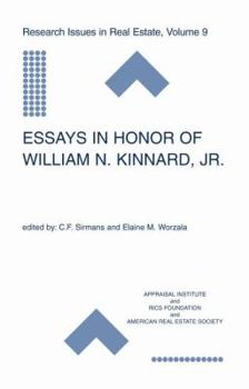 Hardcover Essays in Honor of William N. Kinnard, Jr. Book