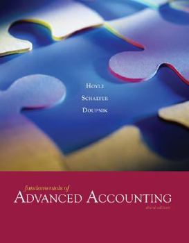 Hardcover Fundamentals of Advanced Accounting Book