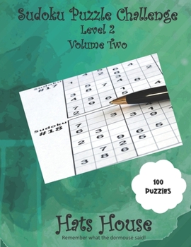 Paperback Sudoku Puzzle Challenge: Level 2 Book