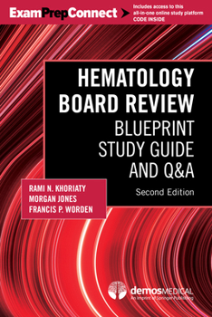 Paperback Hematology Board Review: Blueprint Study Guide and Q&A Book