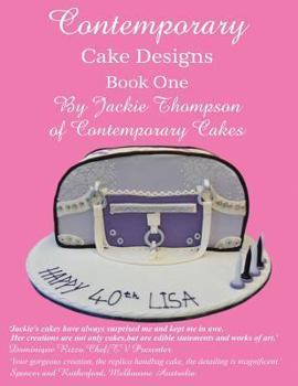 Paperback Contemporary Cake Designs: Book One Book