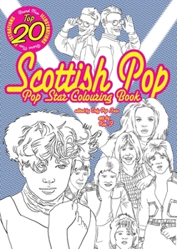 Paperback Scottish Pop Star Colouring Book