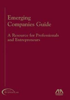 Paperback Emerging Companies Guide: A Resources for Professionals and Entrepreneurs Book