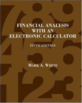 Paperback Financial Analysis with an Electronic Calculator Book