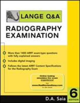 Paperback Lange Q&A Radiography Examination Book