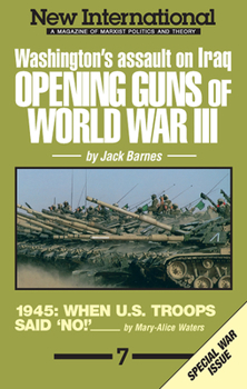 Paperback Opening Guns of World War III: Washington's Assault on Iraq Book