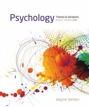 Paperback Psychology: Briefer Version: Themes and Variations Book