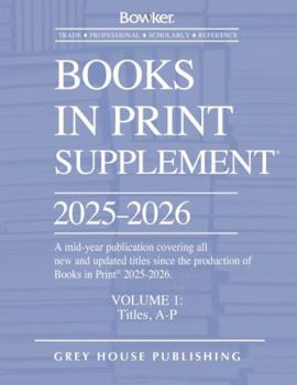Hardcover Books in Print Supplement - 3 Volume Set, 2025/26: 0 Book