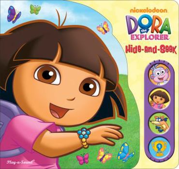 Hardcover Dora Hide-And-Seek Book