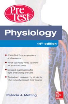 Paperback Physiology Pretest Self-Assessment and Review 14/E Book