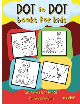 Paperback Dot to Dot Books for Kids Book