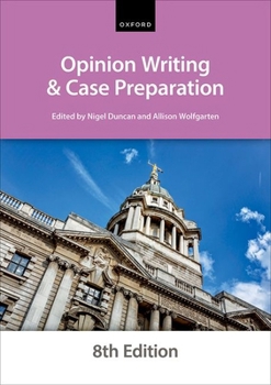 Paperback Opinion Writing and Case Preparation Eighth Edition Book