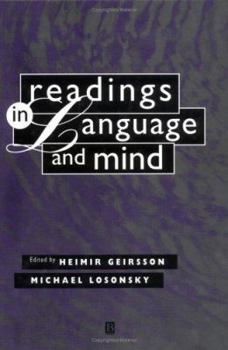 Paperback Readings in Language and Mind Book