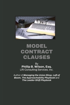 Paperback Model Contract Clauses Book