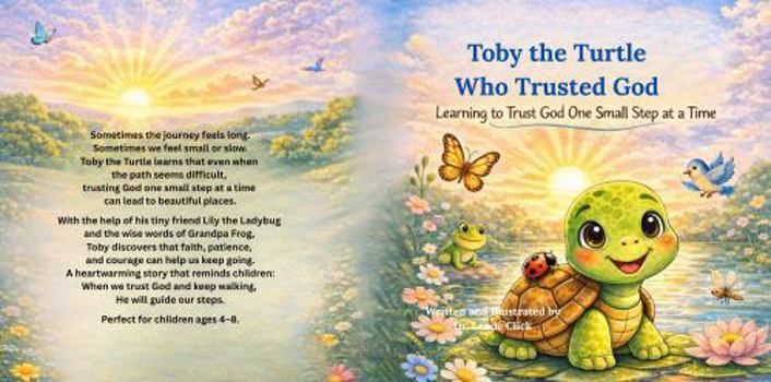 Paperback Toby the Turtle Who Trusted God: Learning to Trust God One Small Step at a Time Book
